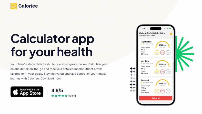 Caloriee: Mobile App
